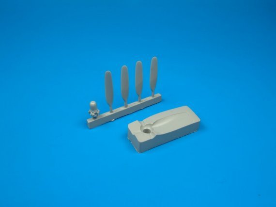 Quickboost Upgrade set: P-47 propeller Hamilton