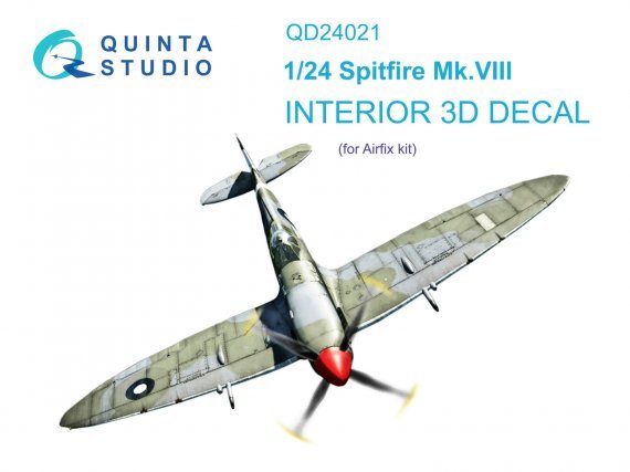 1/24 Supermarine Spitfire Mk.VIII Interior for Airfix