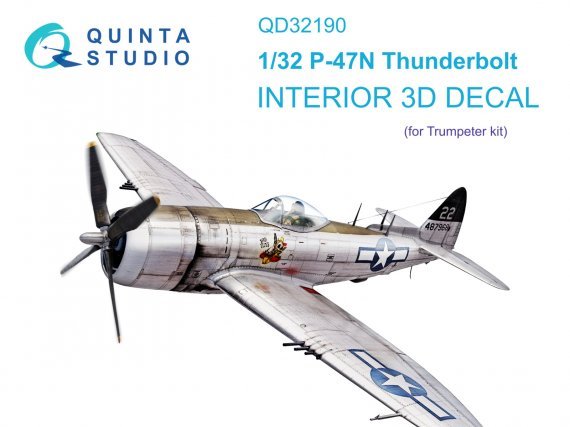 1/32 P-47N Thunderbolt Interior for Trumpeter