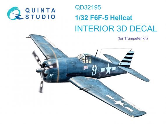 1/32 F6F-5 Hellcat Interior for Trumpeter