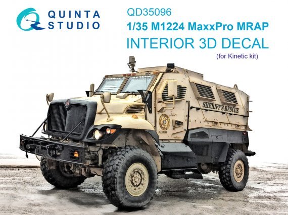 1/35 4x4 Mrap Truck for Kinetic