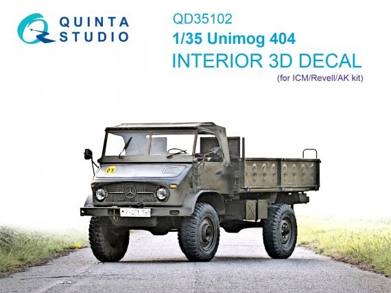 1/35 Unimog 404 for ICM