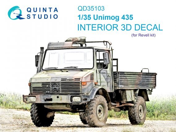 1/35 Unimog 435 for Revell