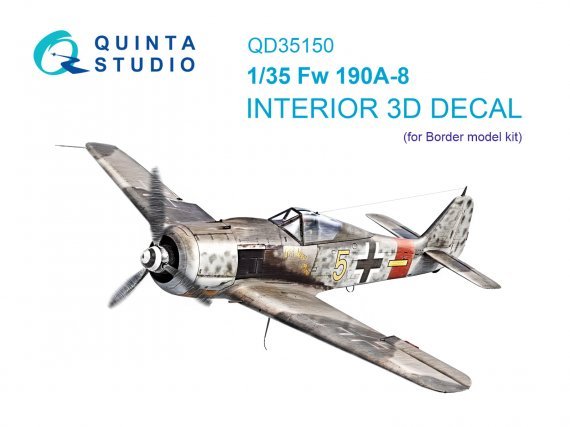 1/35 Focke-Wulf Fw-190A-8 Interior for Border