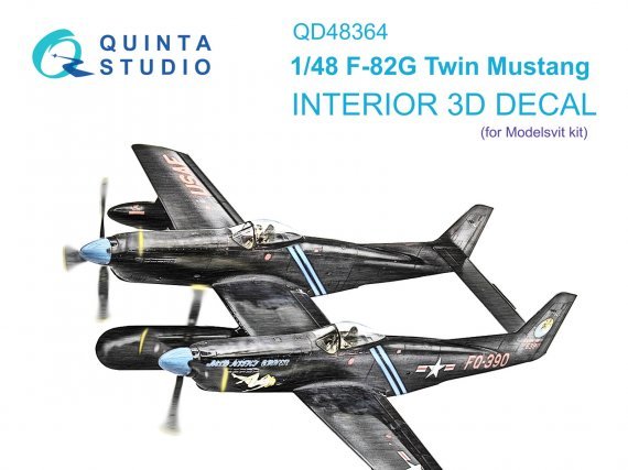 1/48 North-American F-82G Twin Mustang for Modelsvit