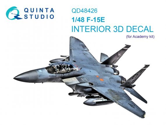 1/48 F-15E Interior for Academy
