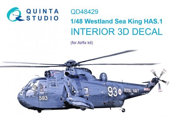 1/48 Westland Sea King HAS.1 Interior for Airfix