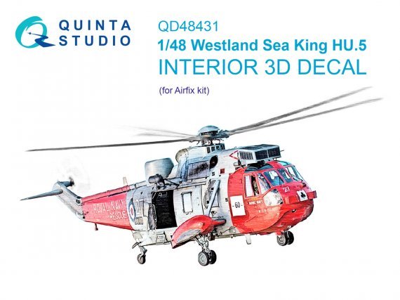 1/48 Westland Sea King HU.5 Interior for Airfix