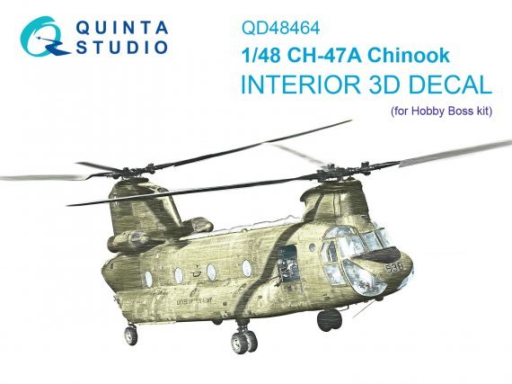 1/48 CH-47A Interior for HobbyBoss