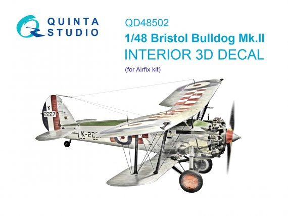 1/48 Bristol Bulldog Mk.II Interior for Airfix