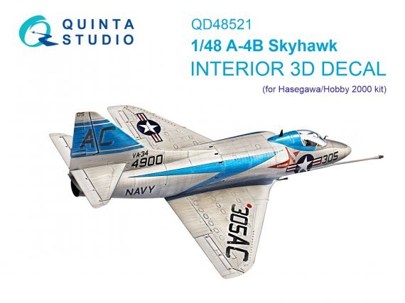 1/48 Douglas A-4B Skyhawk coloured Interior