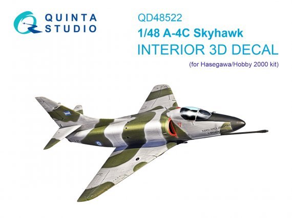1/48 Douglas A-4C Skyhawk coloured Interior