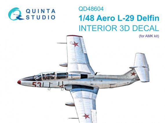 1/48 L-29 Delfin color Interior AMK