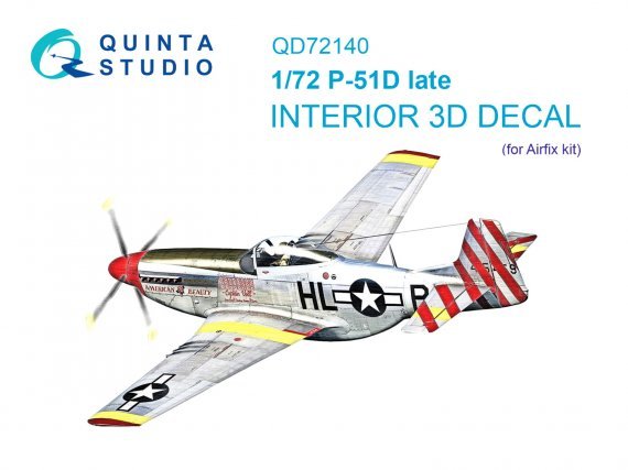 1/72 P-51D late Interior for Airfix