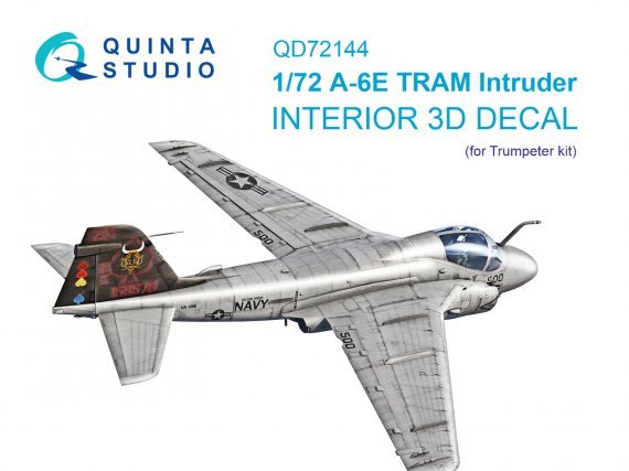1/72 A-6E TRAM Intruder Interior for Trumpeter