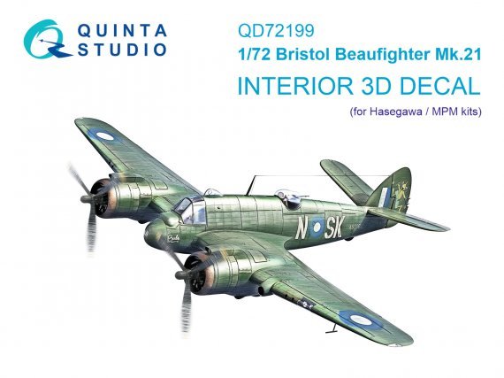 1/72 Bristol Beaufighter Mk.21