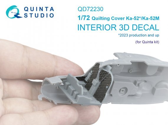 1/72 Ka-52/Ka-52M Quilting cover for Dream Models