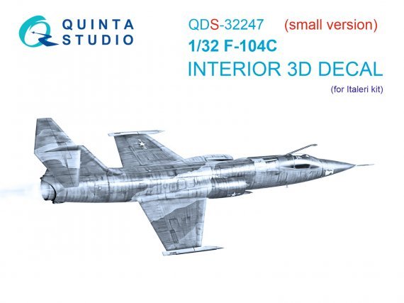 1/32 F-104C for Italeri SMALL