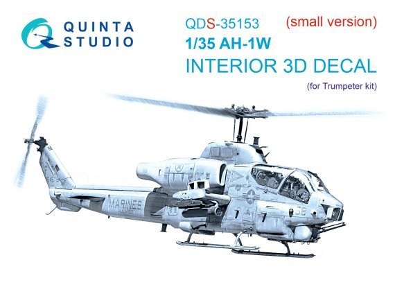 1/35 AH-1W Interior for Trumpeter