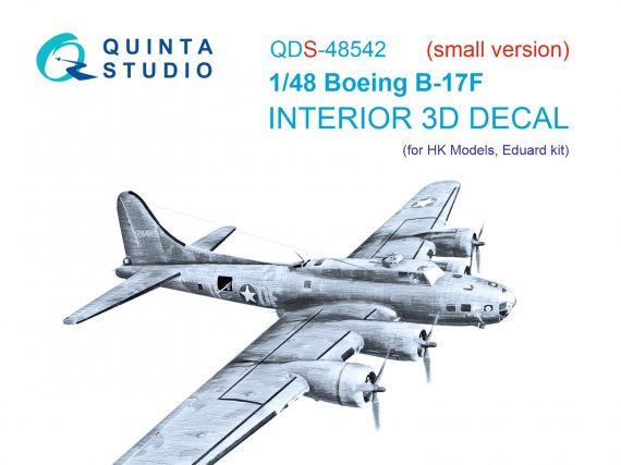1/48 Boeing B-17F for HKM/Eduard