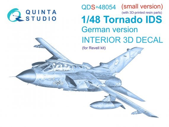 1/48 Tornado Ids German for Revell kits small version with resin