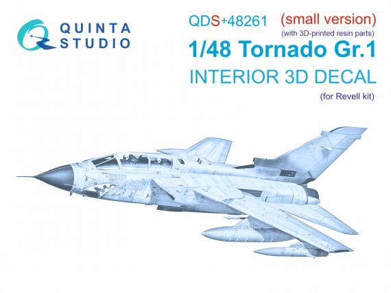 1/48 Tornado GR.1 for Revell kits small version with resin