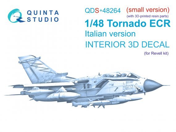 1/48 Tornado Ecr Italian for Revell small version with resin