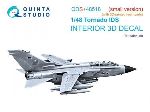 1/48 Panavia Tornado Ids coloured Interior for Italeri