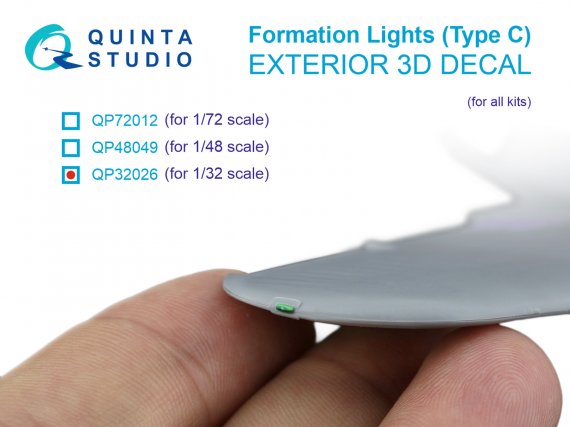 1/32 Formation Lights Type C for all kits