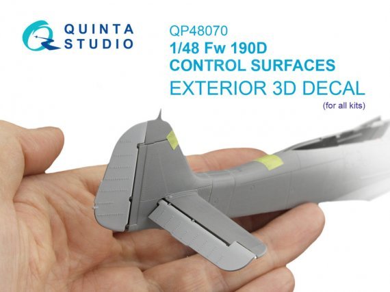 Quinta Studio Steuerfl�chen Fw 190D 1/48