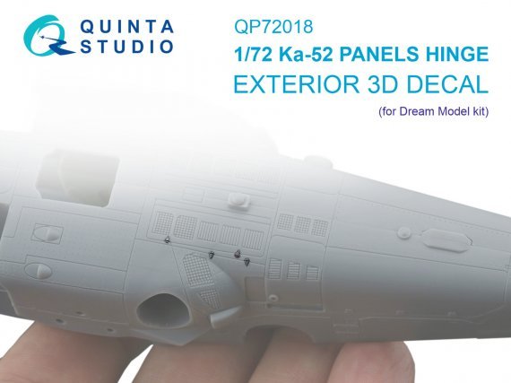 1/72 Ka-52 Panels Hinge for Dream Models/QNT