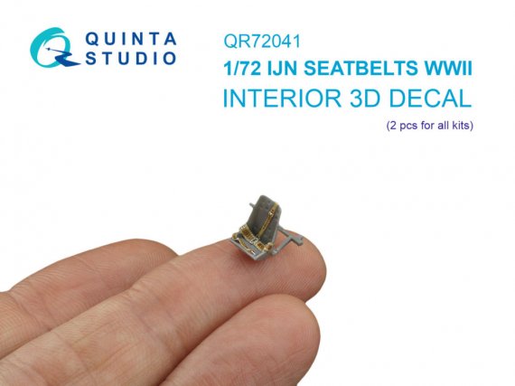 Seatbelts 1/72 Imperial Japanese Navy WWII (2 Seats)