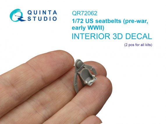 Quinta Studio Ceintures US 1/72 Avant-guerre D�but WWII
