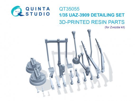 Quinta Studio Set D�taillage UAZ-3909 1/35 Zvezda