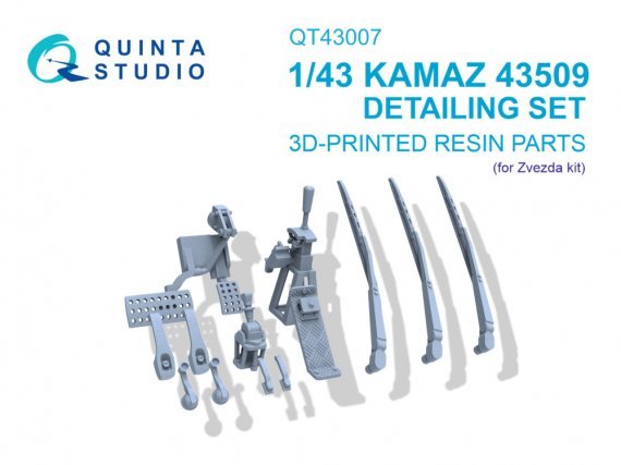 Quinta Studio 1/43 KAMAZ 43509 Set D�taillage