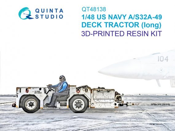 Quinta Studio 1/48 Tracteur Pont US Navy AS32A-49