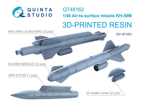 Quinta Studio KH-59M Missile air-sol 1/48