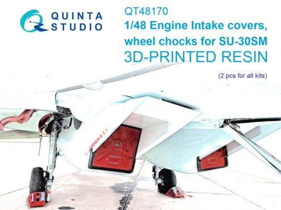 Quinta Studio Su-30SM Couvres Entr�es Air & Cales 1/48