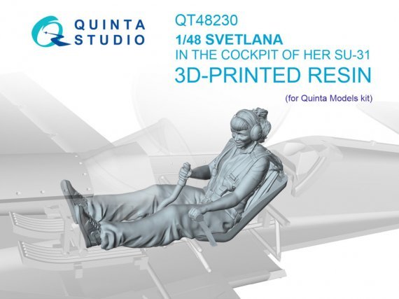 QUINTA Studio Figurine Svetlana 1/48 pour SU-31