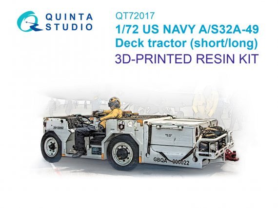1/72 US Navy A/S32A-49 Deck tractor, short/long version
