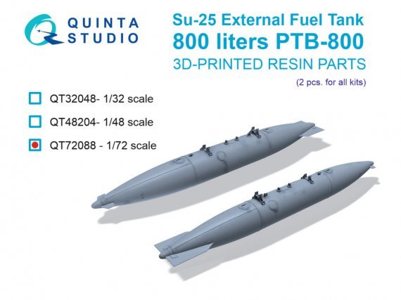 Quinta Studio R�servoir externe PTB-800 Su-25 1/72