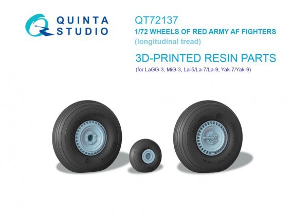 QUINTA STUDIO 1/72 R�der LaGG-3 MiG-3 La-5/7/9 Yak-7