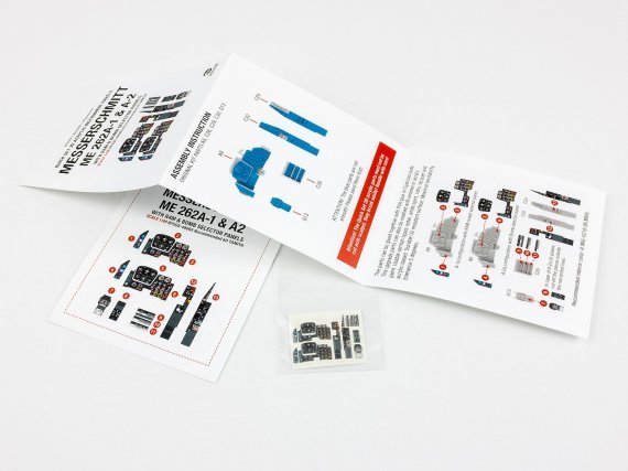 1/48 Me-262A-1/A-2 with R4M & Bomb Selector for Tamiya