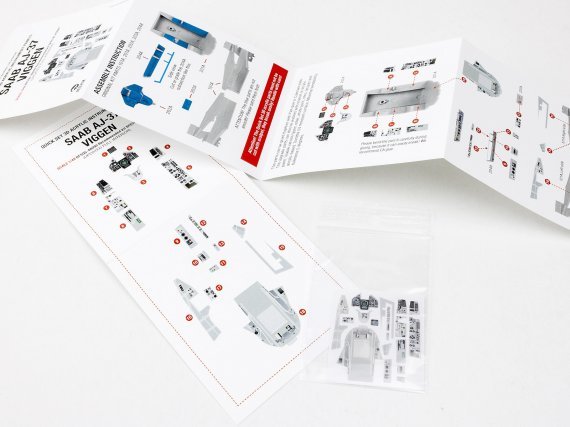 1/48 Saab AJ-37 Viggen Updated full interior for Special Hobby