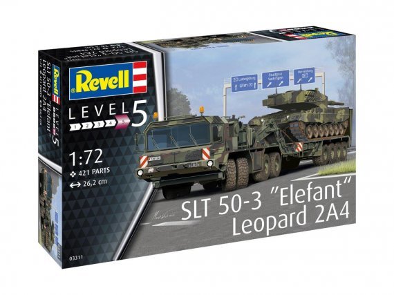 1/72 Slt 50-3 Elefant & Leopard 2A4