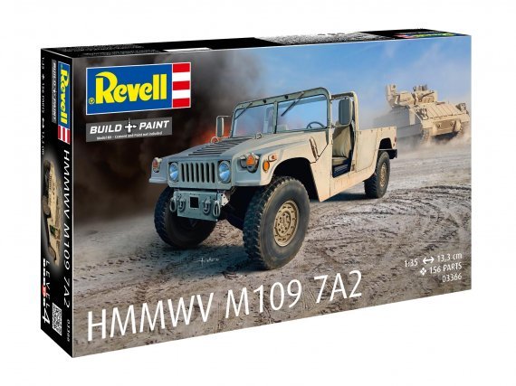 Revell 1/72 Hmmwv M1097A2 Maquette V�hicule Militaire