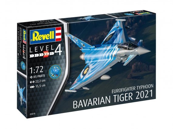 1/72 Eurofighter Typhoon Bavarian Tiger 2021