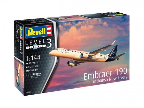 1/144 Embraer 190Luthansa New livery