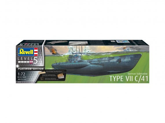 1/72 Typ VIIC/41 German Submarine