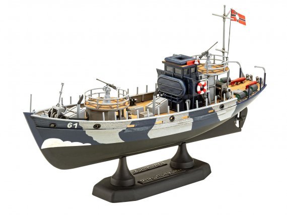 1/144 Kfk Kriegsfischkutter, WWII German multi-purpose boat